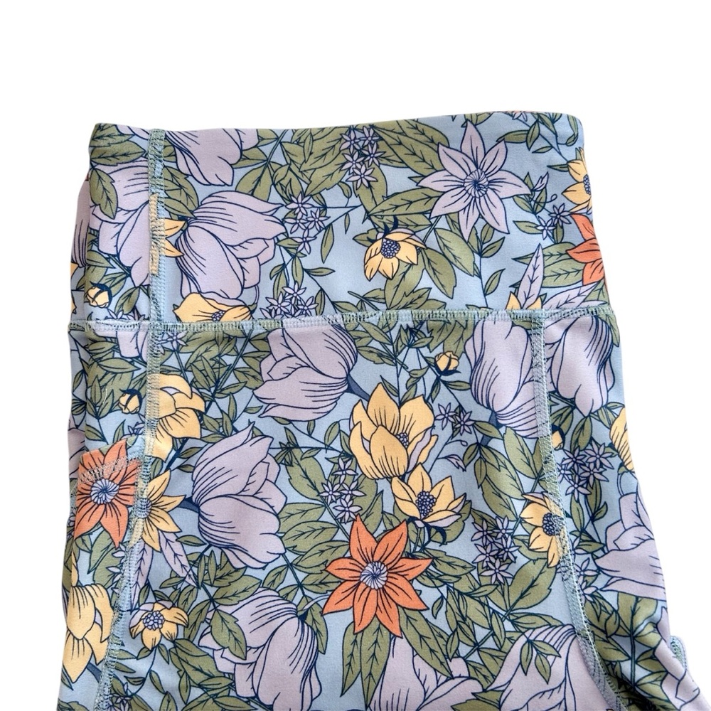FREELY 7/8 Floral 2X Leggings